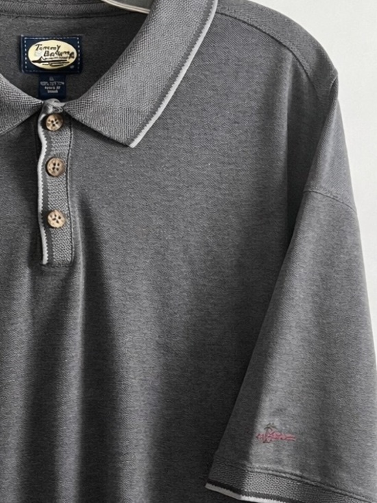 Tommy Bahama Other - Tommy Bahama Men’s XL Charcoal Gray Polo Shirt | Classic Casual